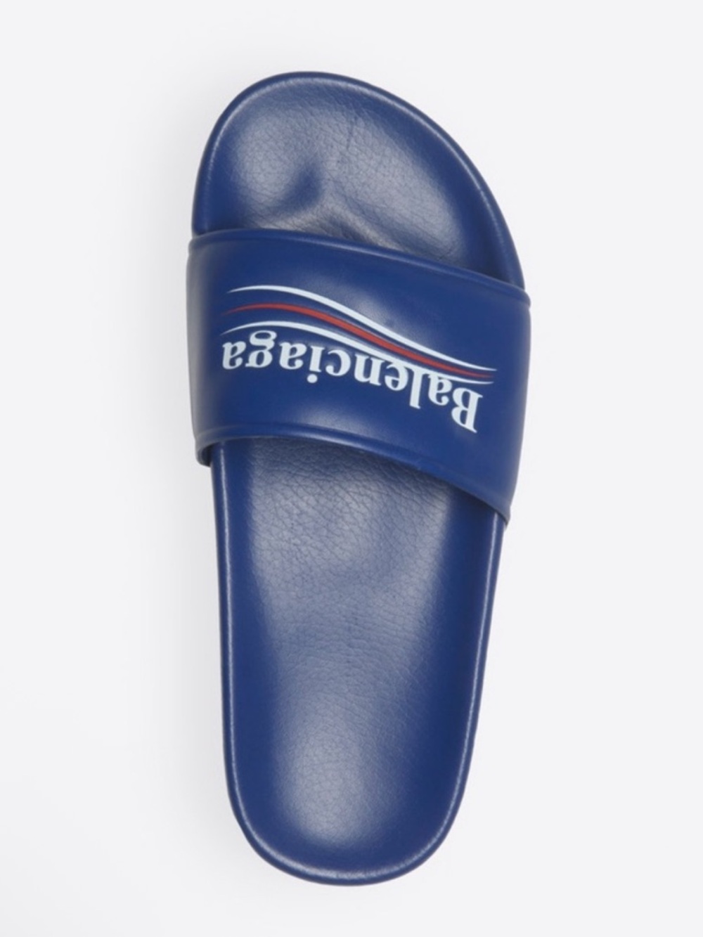 Balenciaga Blue Slide Sandal Men’s 10